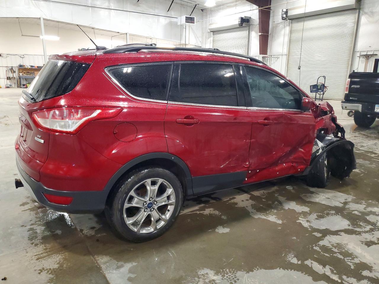 2014 Ford Escape Se Red vin: 1FMCU0G90EUD31890