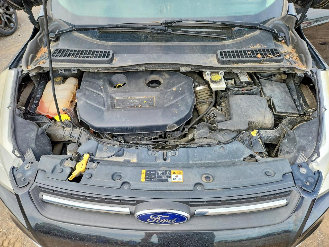 2014 Ford Escape Se Black vin: 1FMCU0G90EUD69006