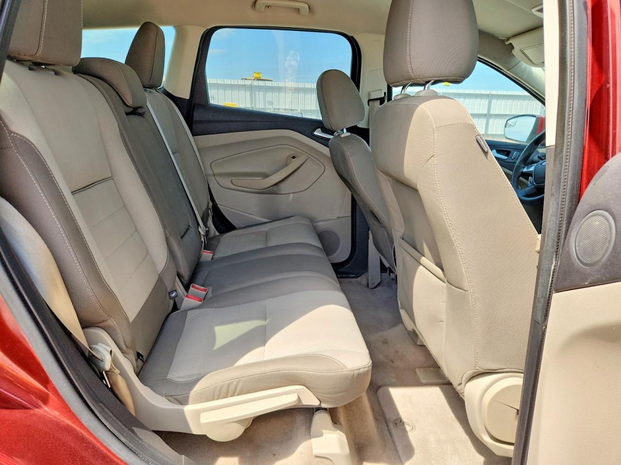 2014 Ford Escape Se Orange vin: 1FMCU0G90EUD80037