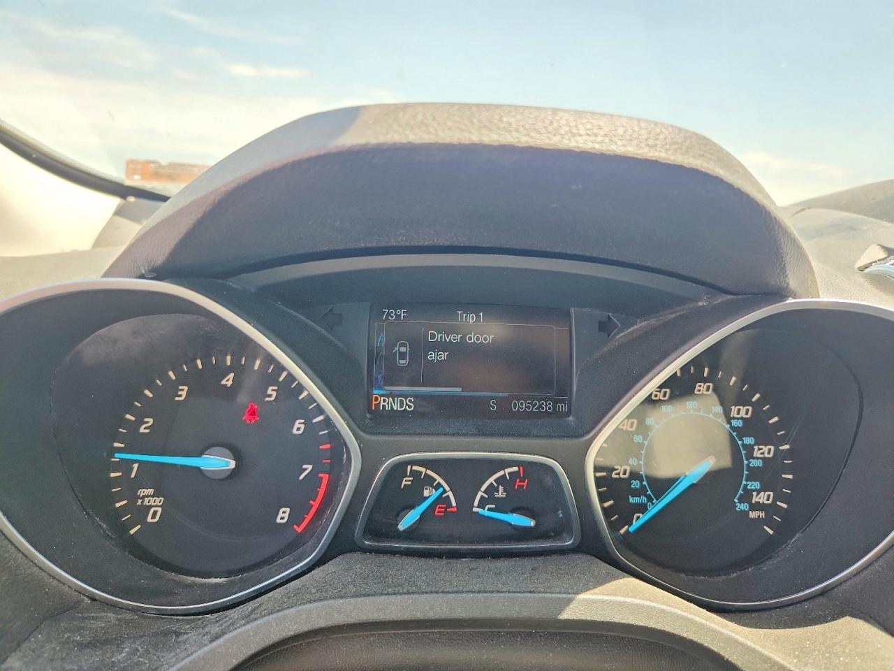 2014 Ford Escape Se Orange vin: 1FMCU0G90EUD80037
