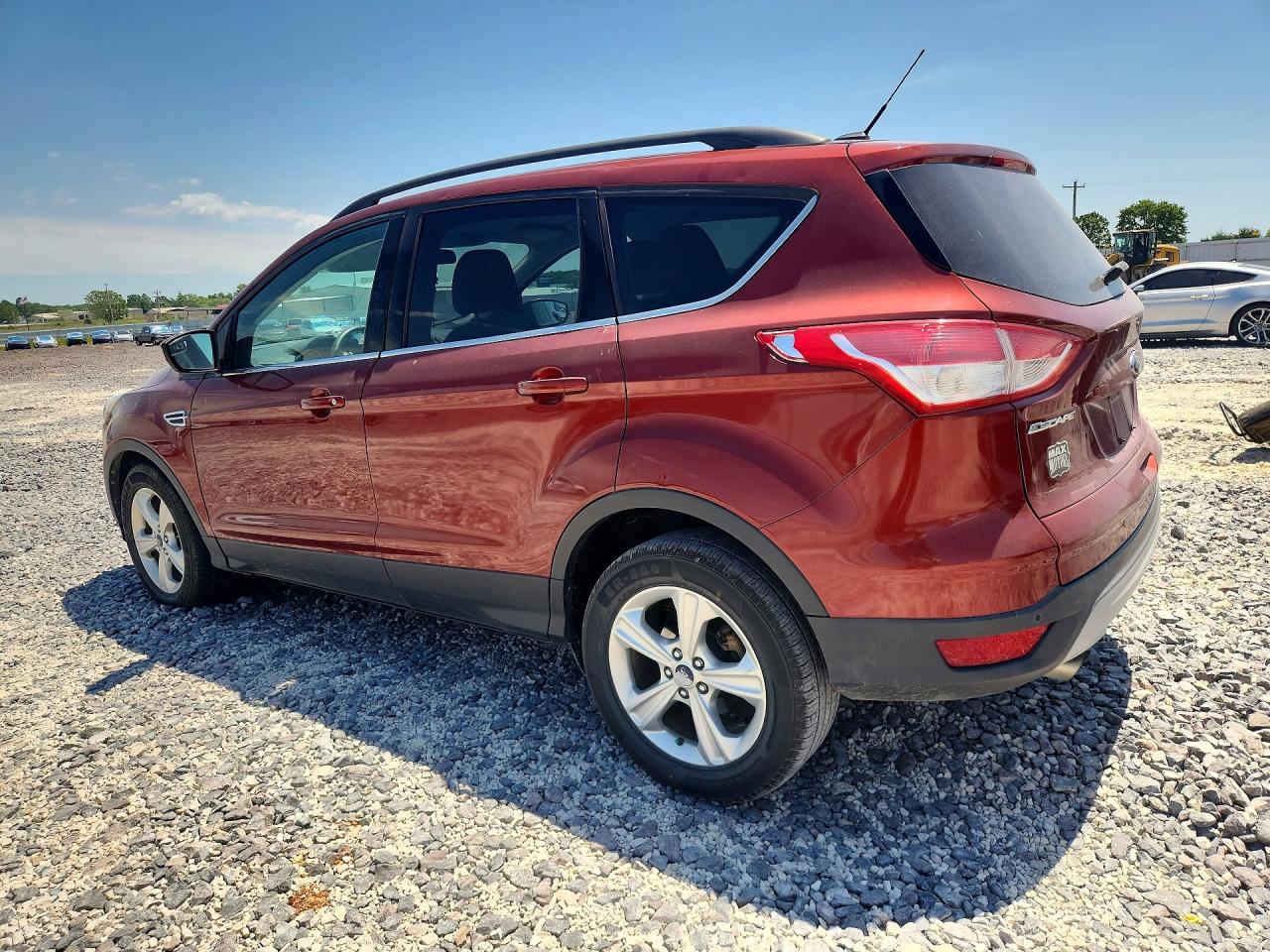 2014 Ford Escape Se Orange vin: 1FMCU0G90EUD80037