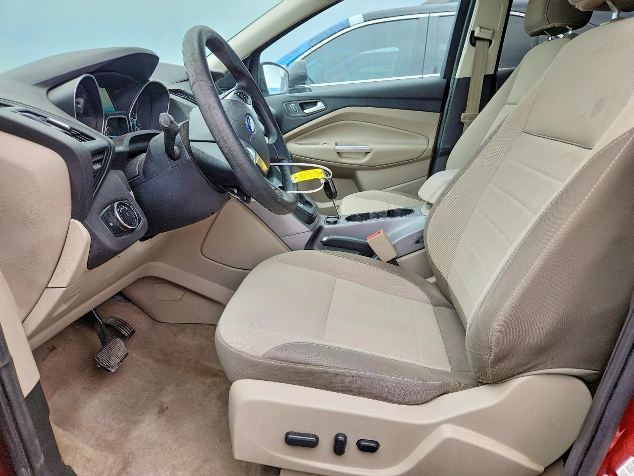 2014 Ford Escape Se Orange vin: 1FMCU0G90EUD80037