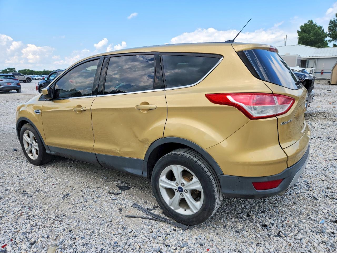 2014 Ford Escape Se Gold vin: 1FMCU0G90EUE08550