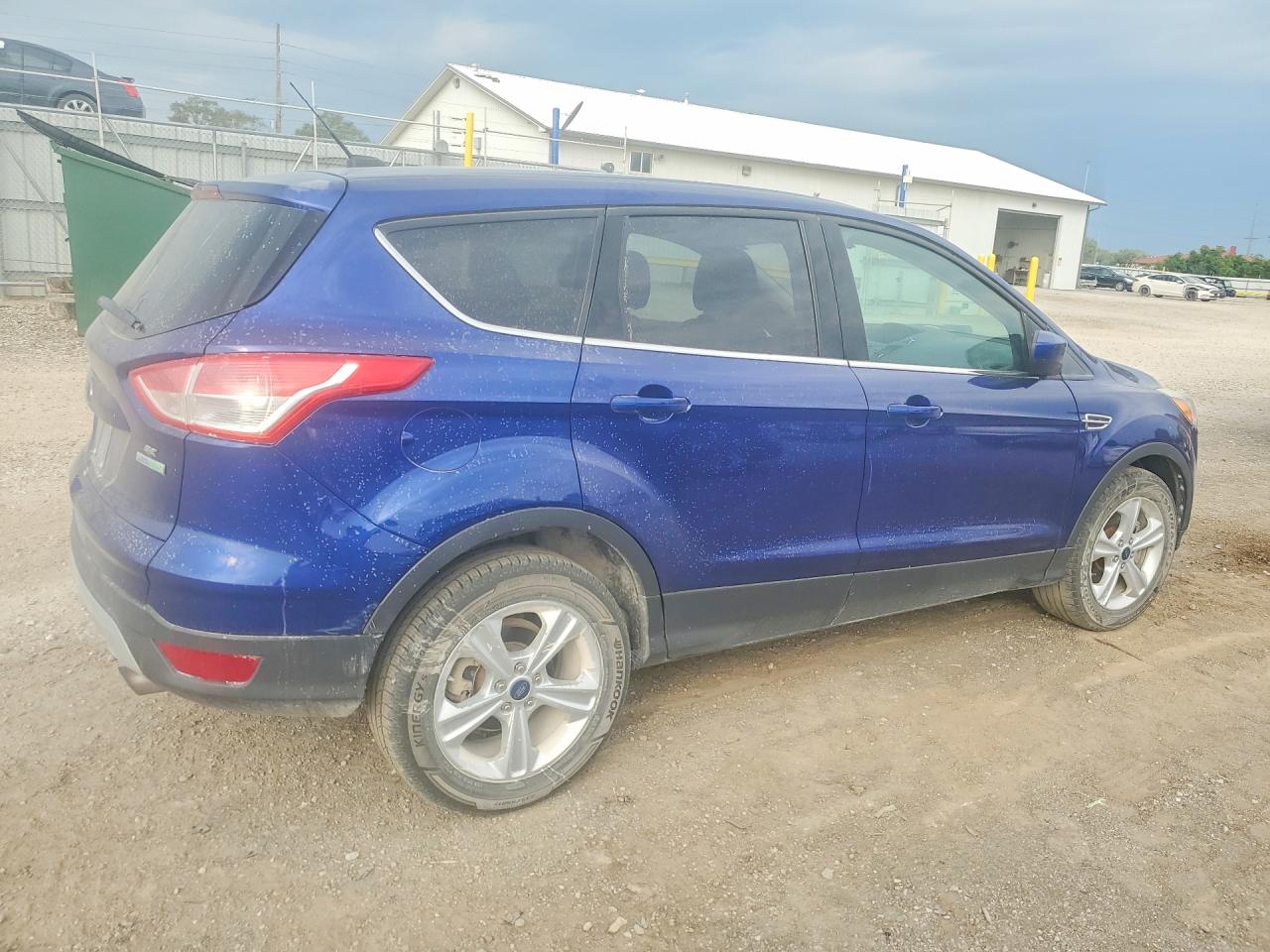 2015 Ford Escape Se Blue vin: 1FMCU0G90FUA38640