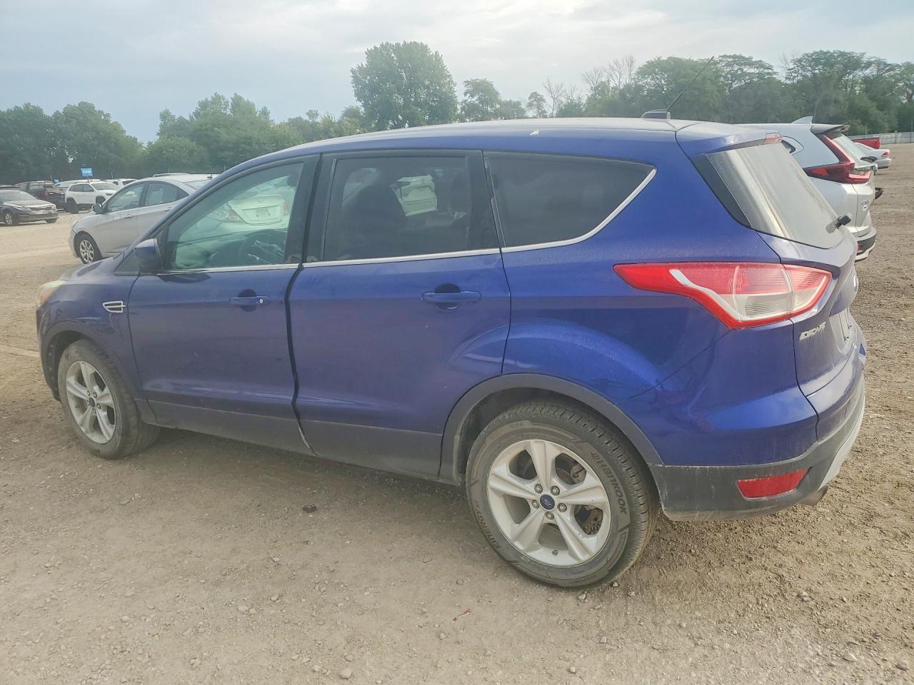 2015 Ford Escape Se Blue vin: 1FMCU0G90FUA38640