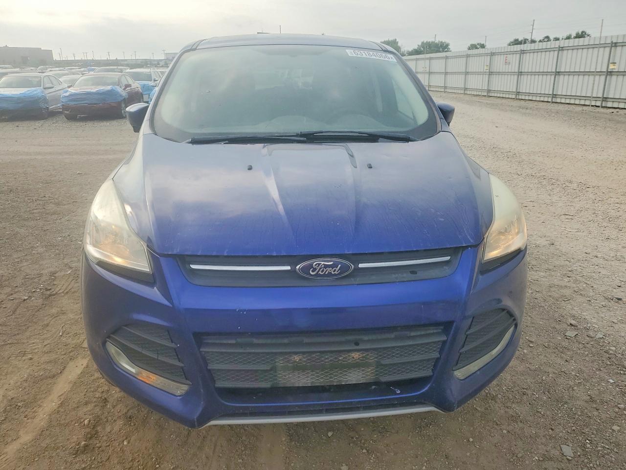 2015 Ford Escape Se Blue vin: 1FMCU0G90FUA38640