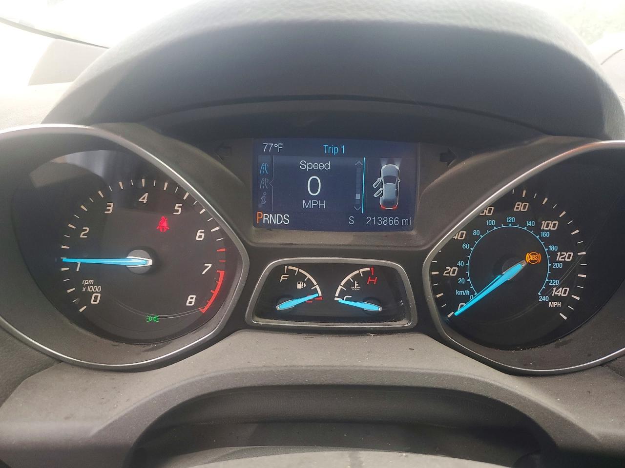 2015 Ford Escape Se Blue vin: 1FMCU0G90FUA38640