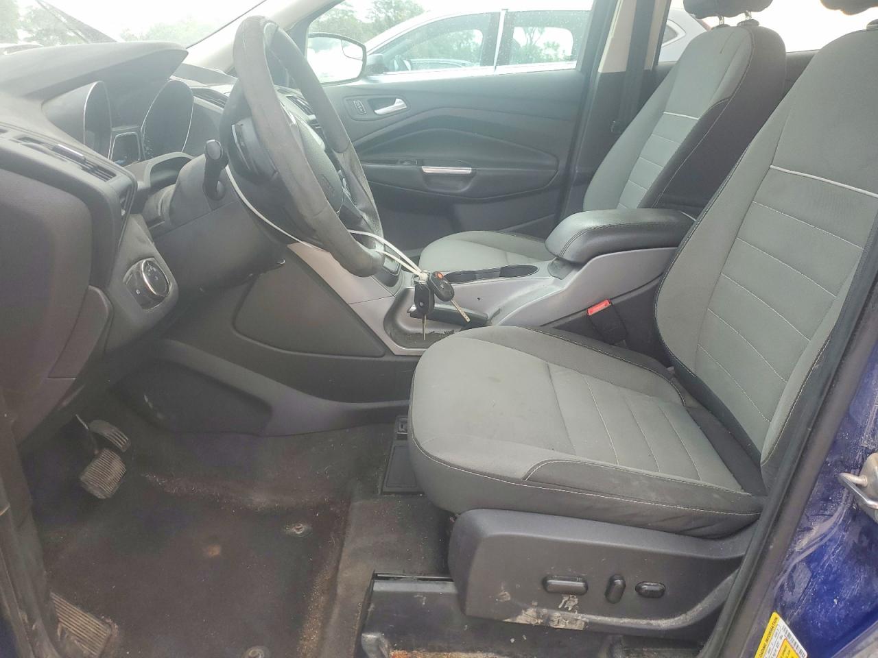 2015 Ford Escape Se Blue vin: 1FMCU0G90FUA38640