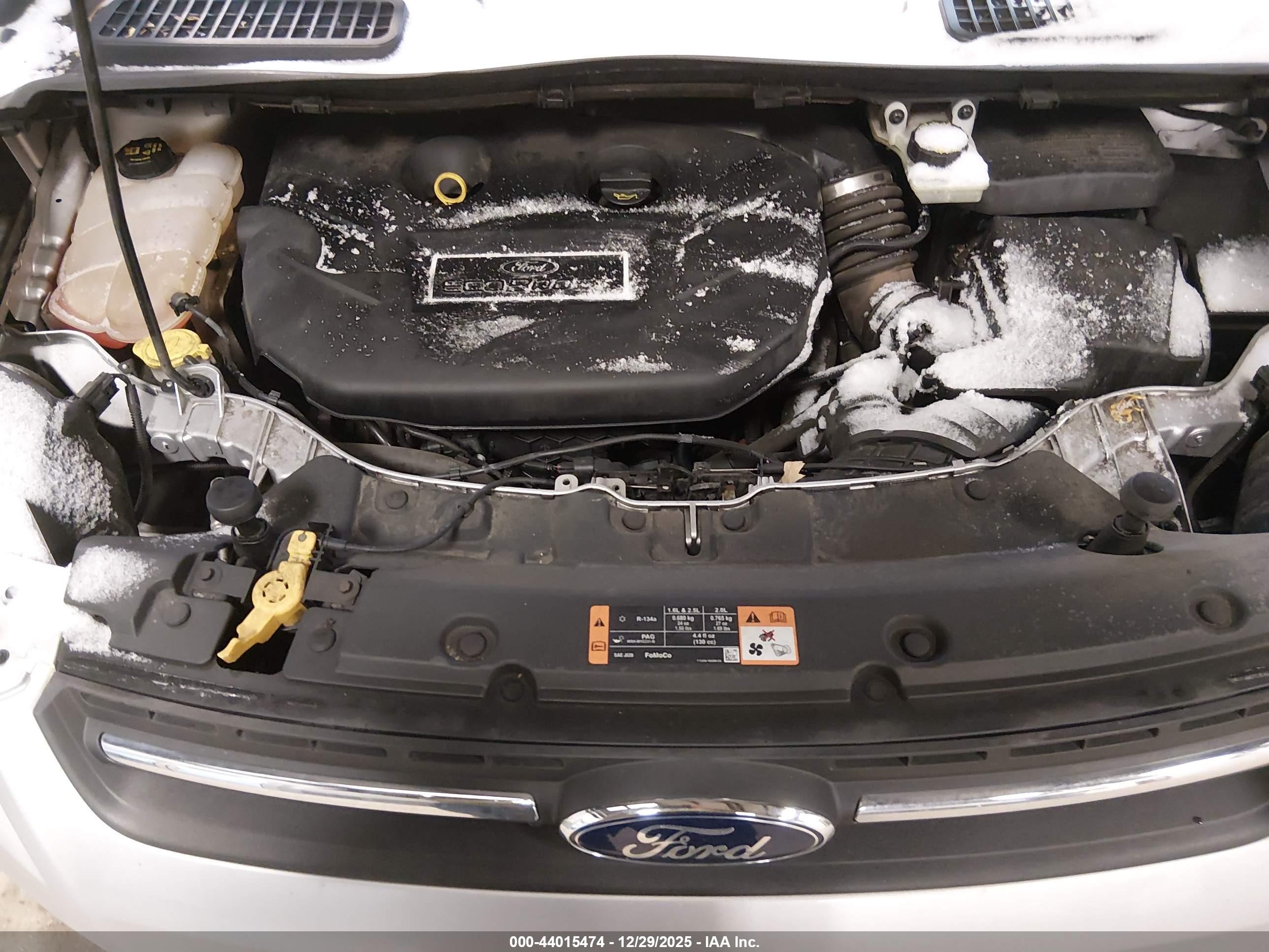 2015 Ford Escape Se Silver vin: 1FMCU0G90FUA58211