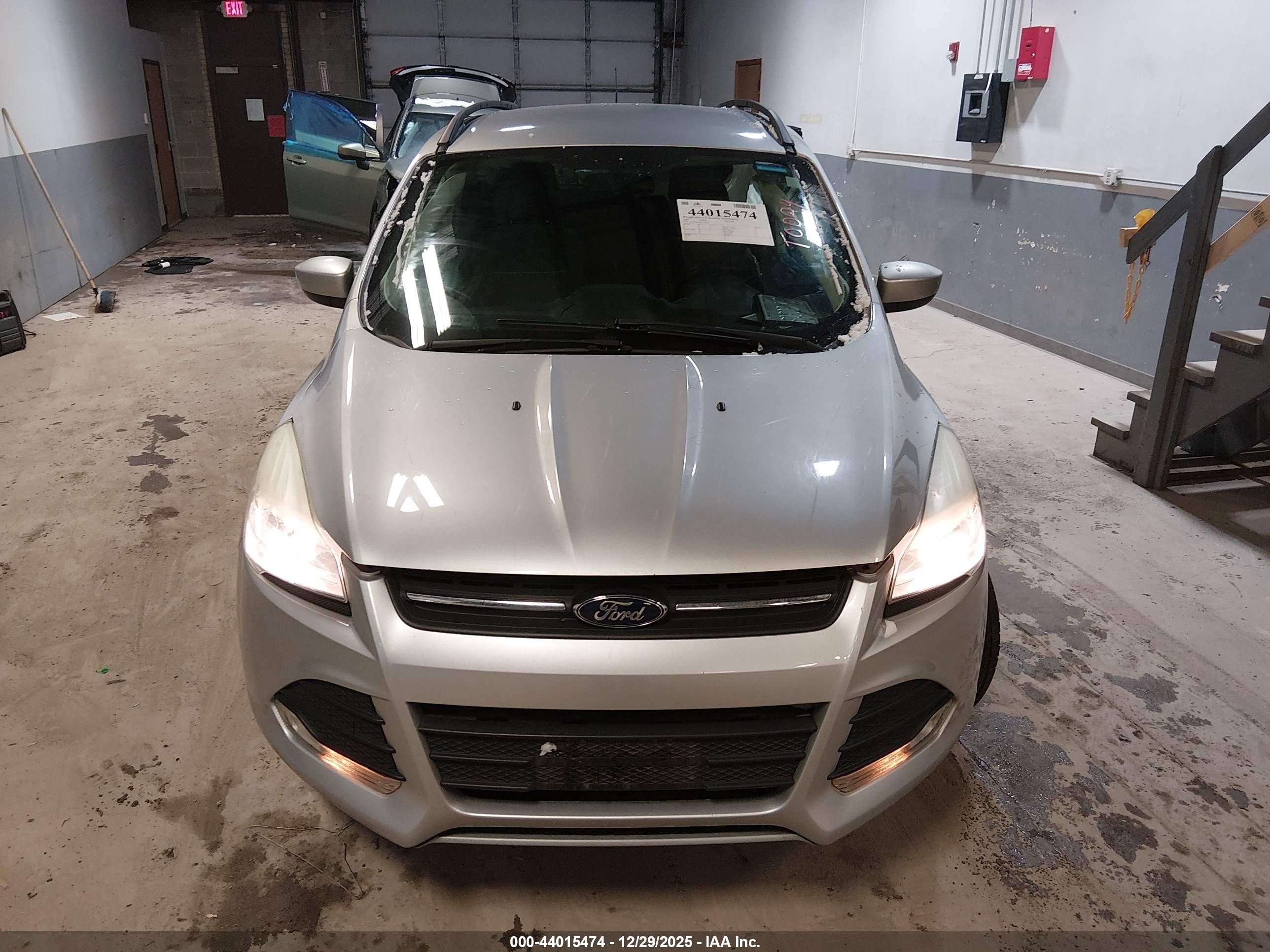 2015 Ford Escape Se Silver vin: 1FMCU0G90FUA58211