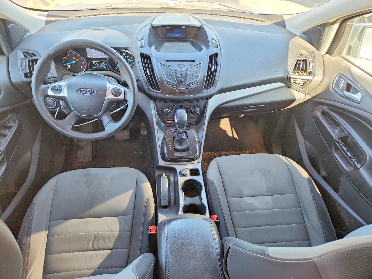 2015 Ford Escape Se Silver vin: 1FMCU0G90FUA79320