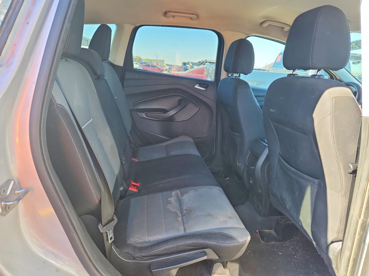 2015 Ford Escape Se Silver vin: 1FMCU0G90FUA79320