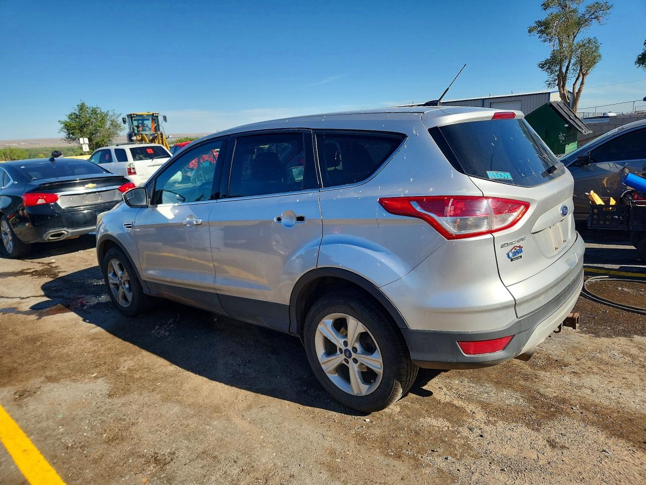 2015 Ford Escape Se Silver vin: 1FMCU0G90FUA79320