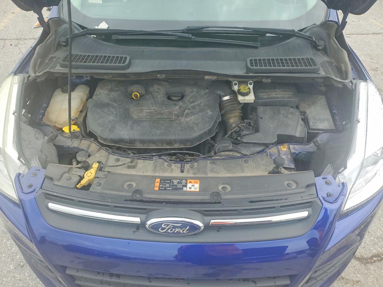 2015 Ford Escape Se Blue vin: 1FMCU0G90FUA80936