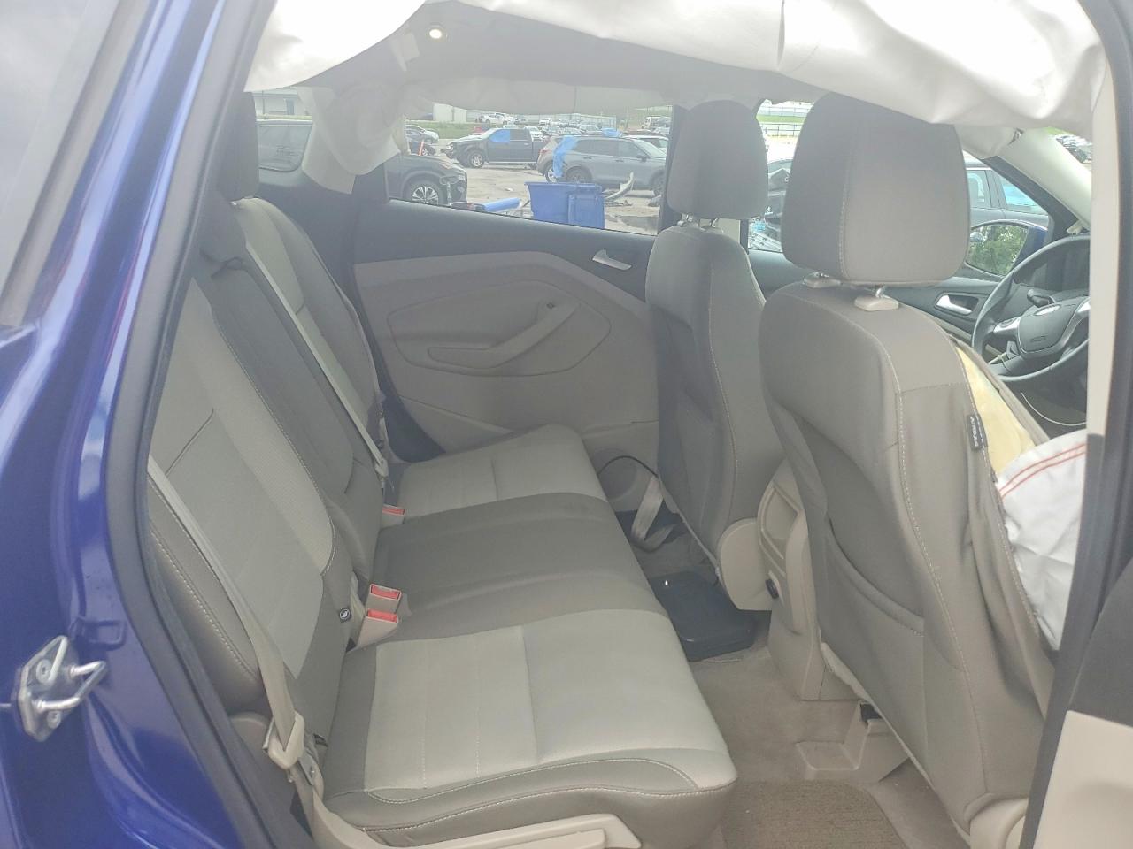 2015 Ford Escape Se Blue vin: 1FMCU0G90FUA80936