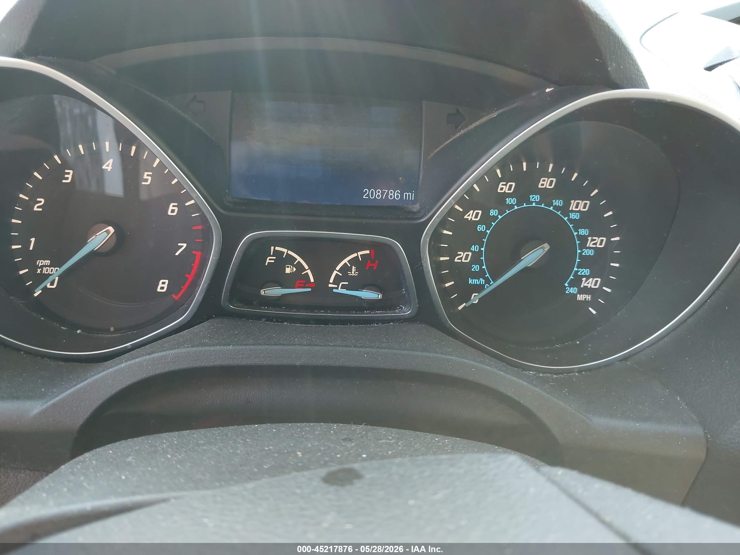 2015 Ford Escape Se White vin: 1FMCU0G90FUA93069