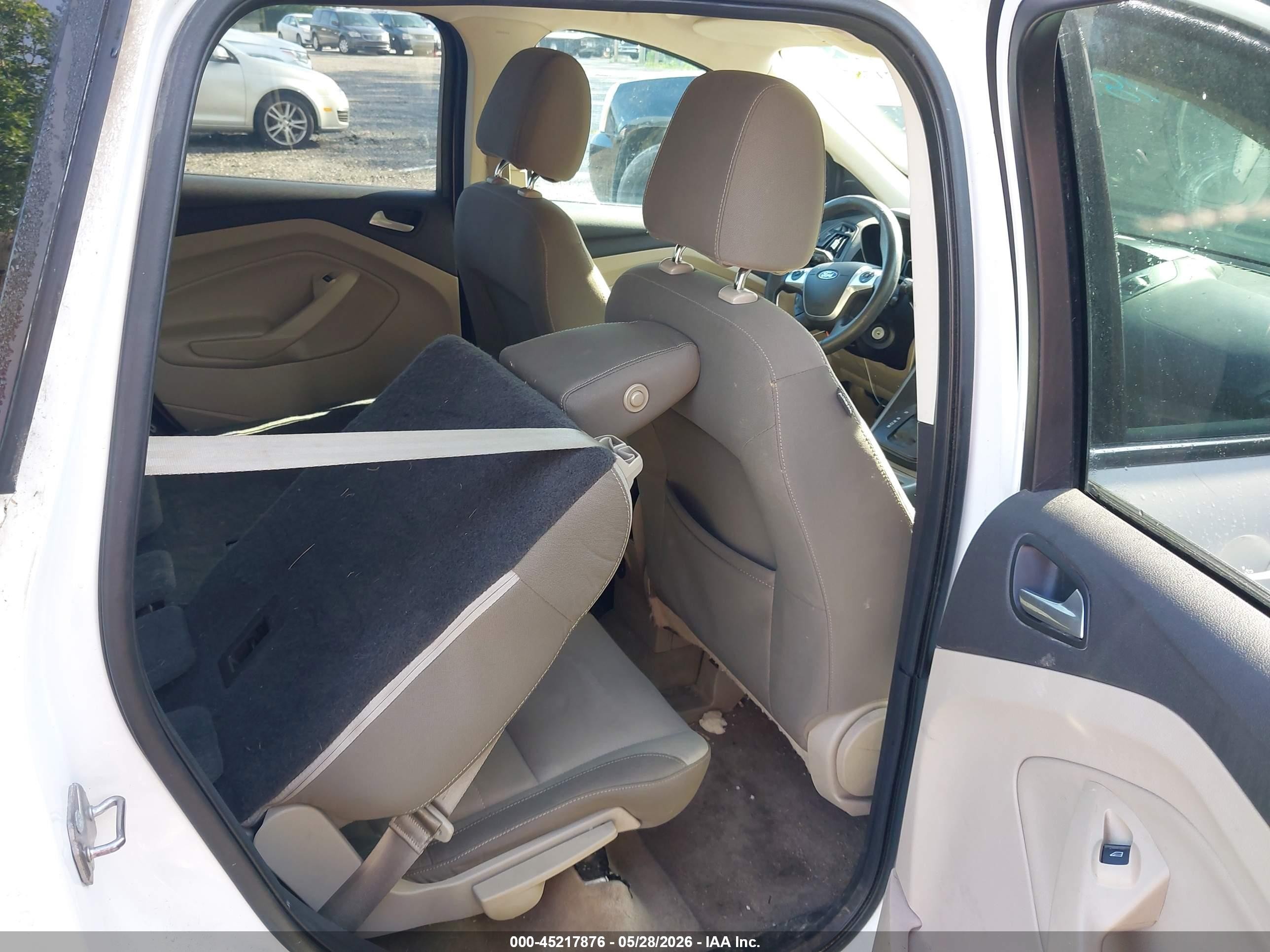 2015 Ford Escape Se White vin: 1FMCU0G90FUA93069