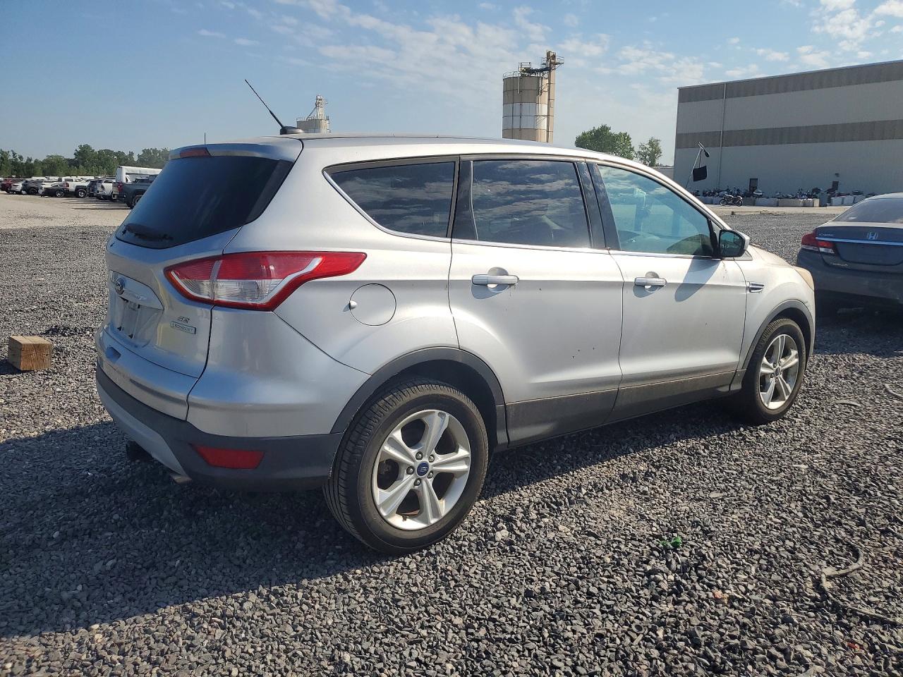2015 Ford Escape Se Silver vin: 1FMCU0G90FUB03938