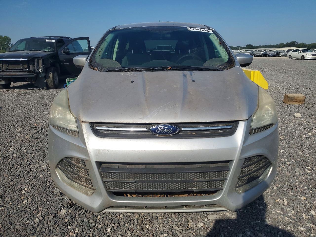 2015 Ford Escape Se Silver vin: 1FMCU0G90FUB03938