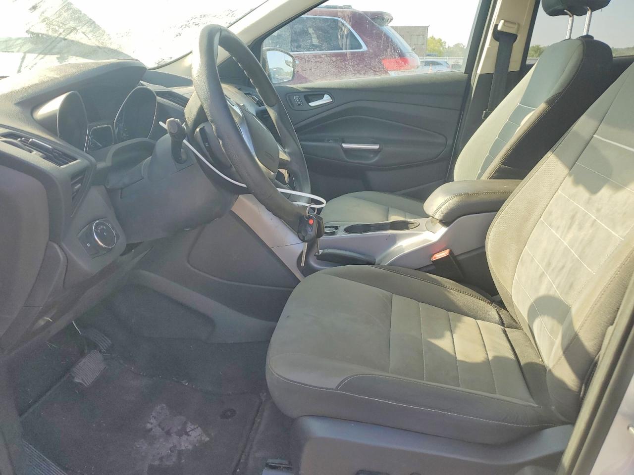 2015 Ford Escape Se Silver vin: 1FMCU0G90FUB03938