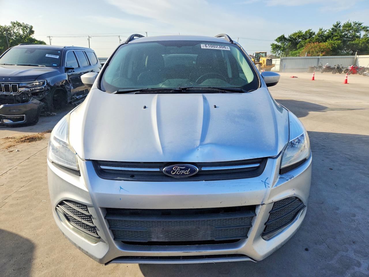 2015 Ford Escape Se Silver vin: 1FMCU0G90FUC88427