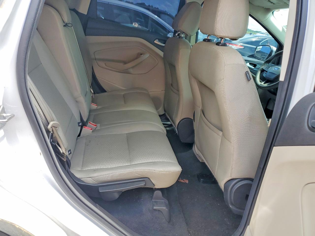 2017 Ford Escape Se White vin: 1FMCU0G90HUB67223