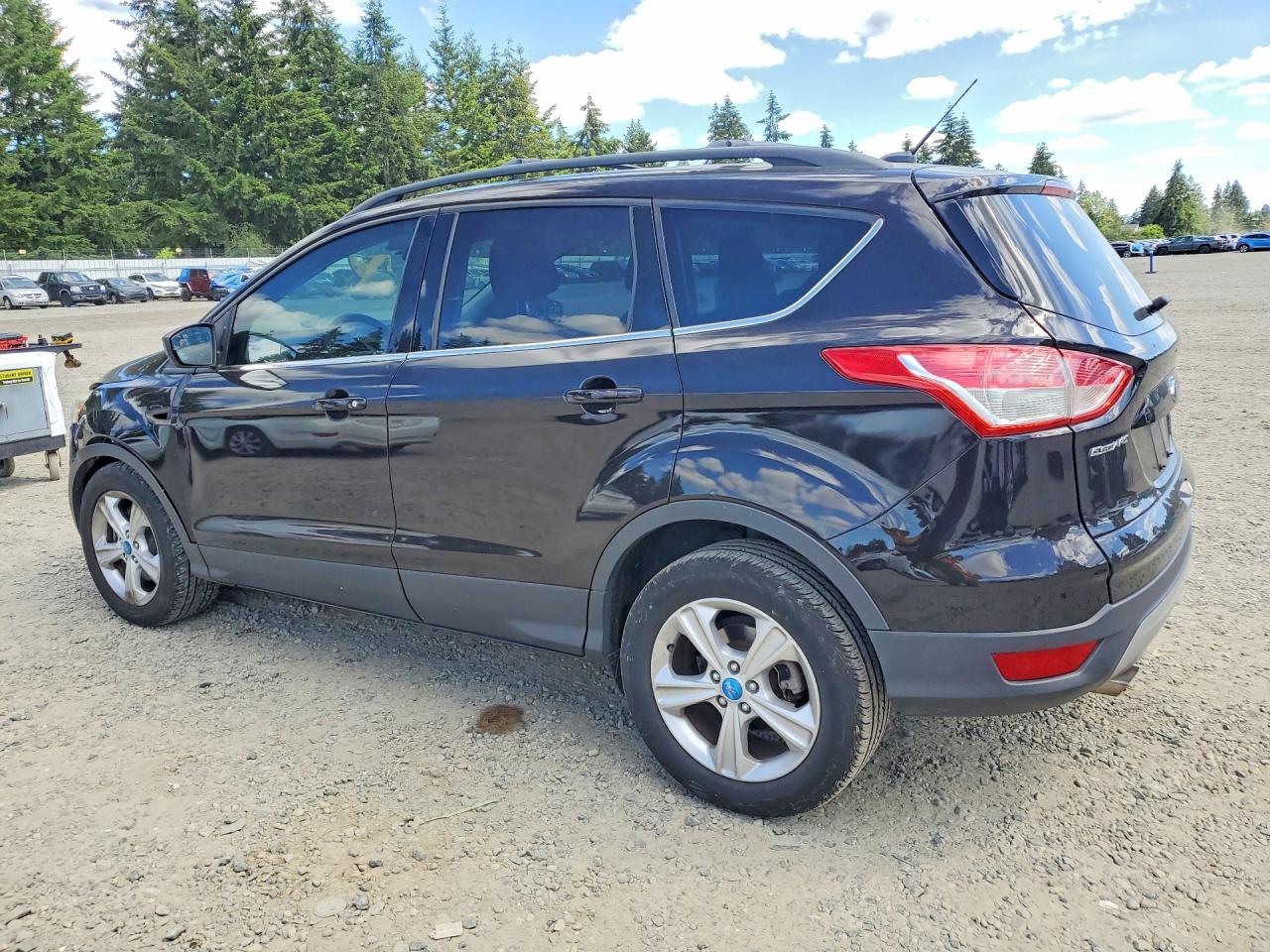2013 Ford Escape Se Black vin: 1FMCU0G91DUC16133