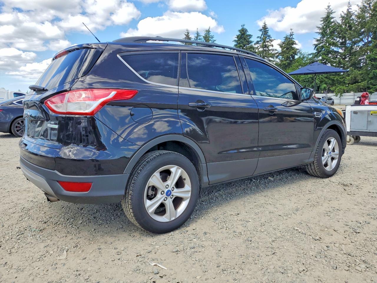 2013 Ford Escape Se Black vin: 1FMCU0G91DUC16133