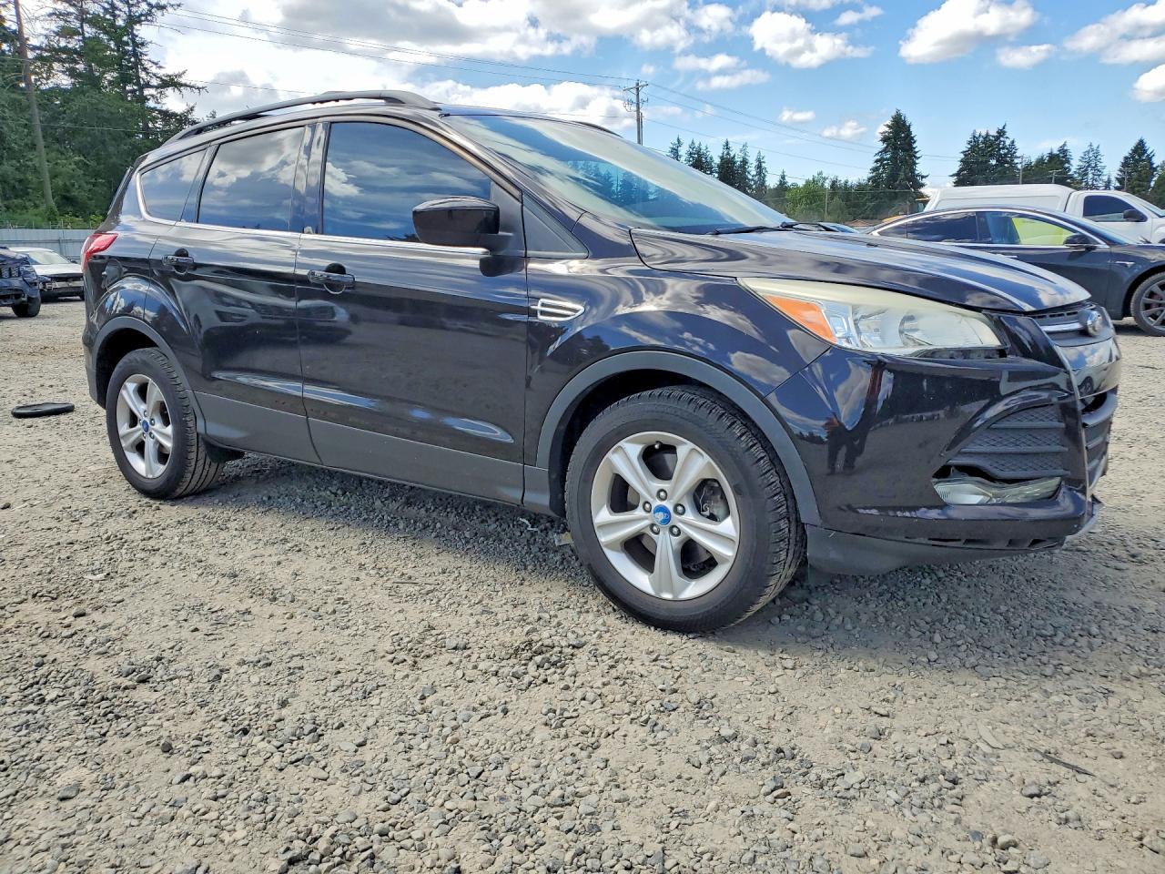 2013 Ford Escape Se Black vin: 1FMCU0G91DUC16133
