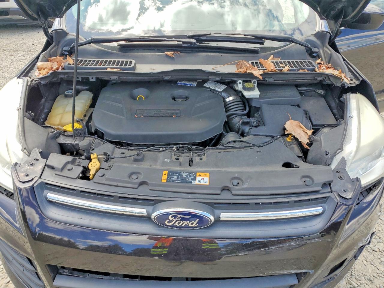 2013 Ford Escape Se Black vin: 1FMCU0G91DUC16133