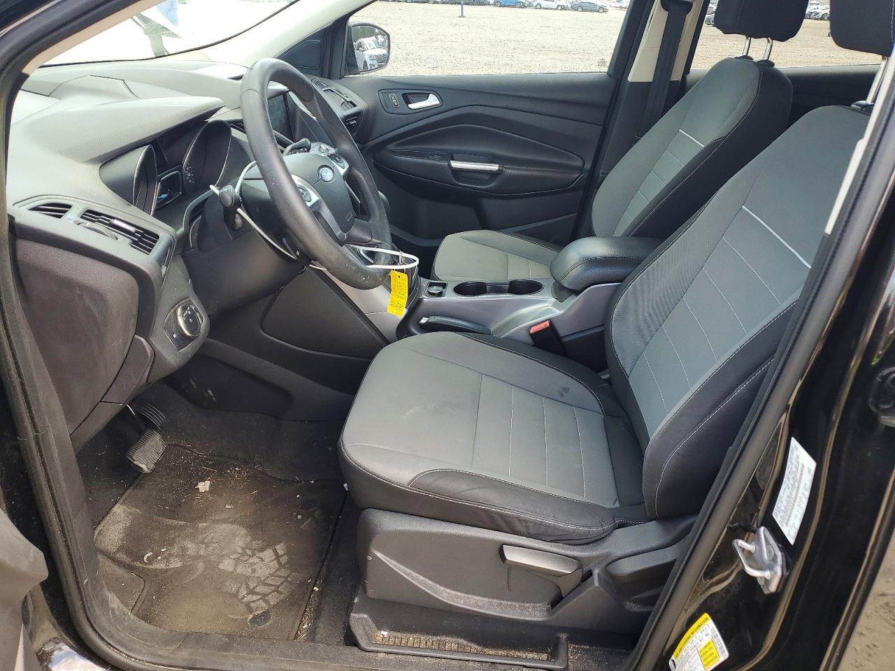 2013 Ford Escape Se Black vin: 1FMCU0G91DUC16133