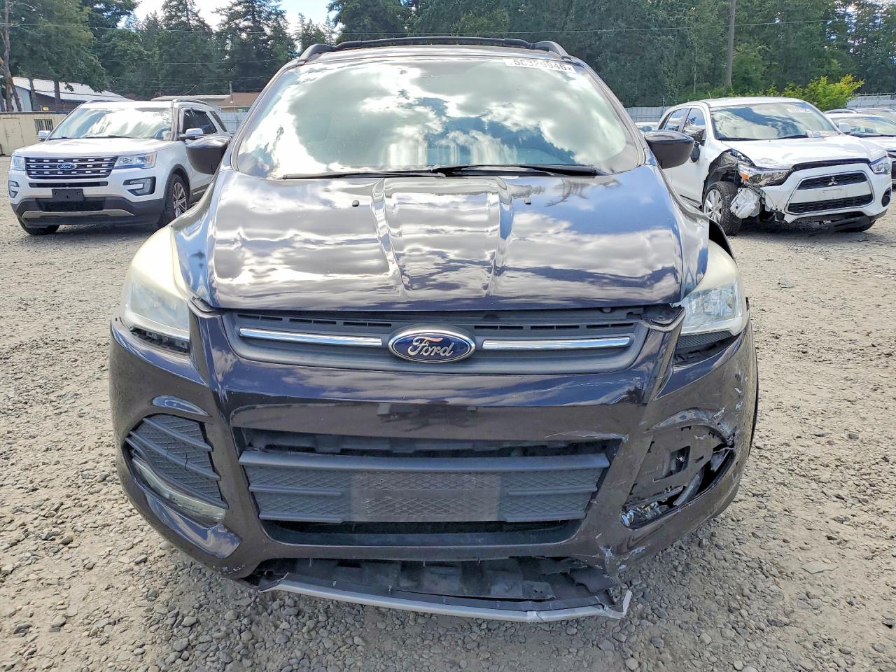 2013 Ford Escape Se Black vin: 1FMCU0G91DUC16133