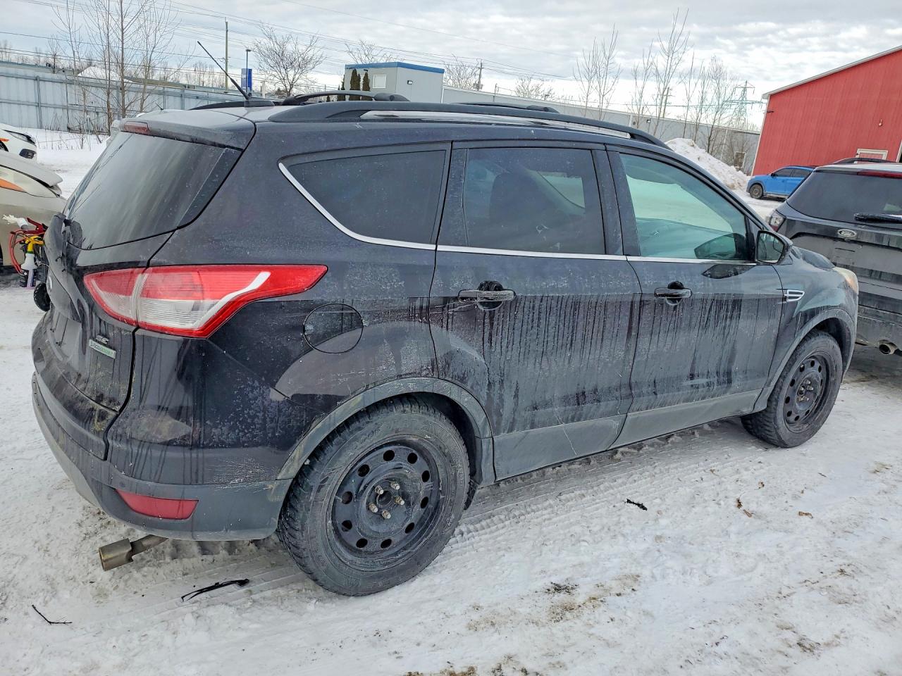 2013 Ford Escape Se Черный vin: 1FMCU0G91DUC49536