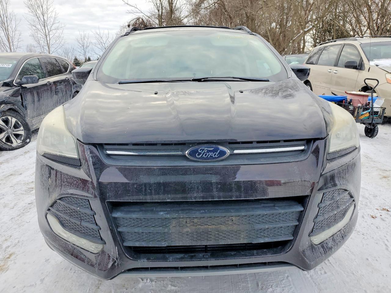 2013 Ford Escape Se Черный vin: 1FMCU0G91DUC49536