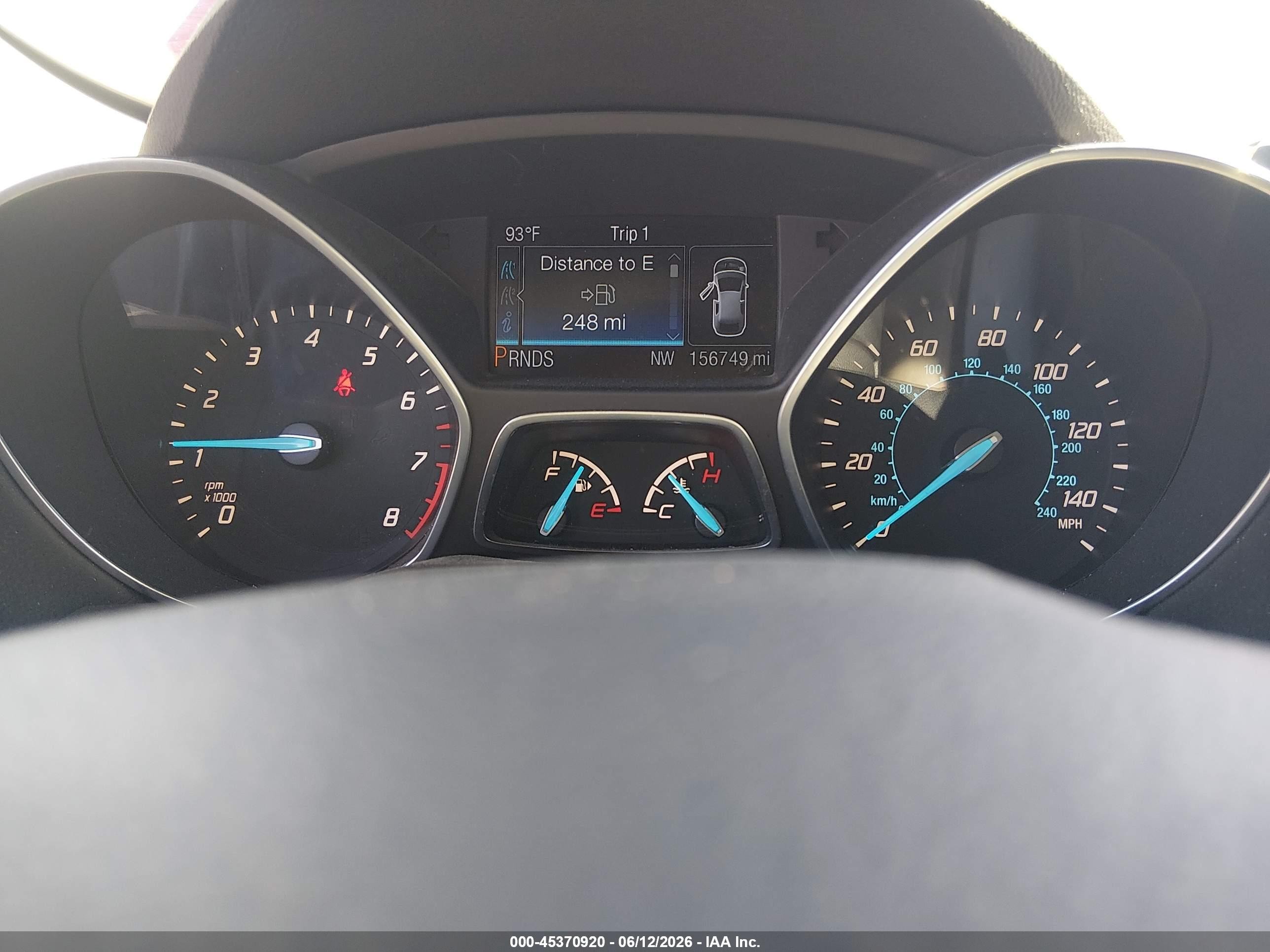 2014 Ford Escape Se Red vin: 1FMCU0G91EUB72104