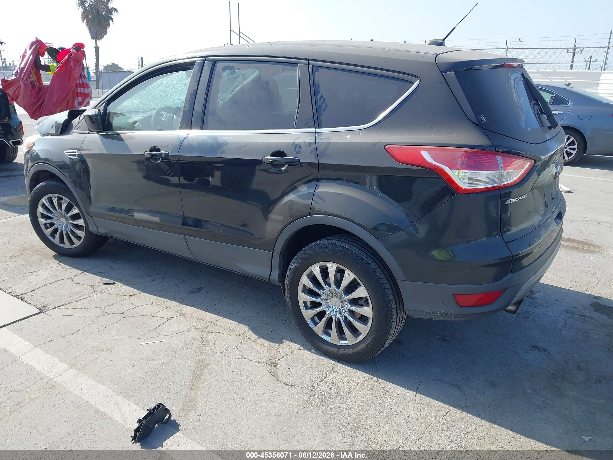 2014 Ford Escape Se Black vin: 1FMCU0G91EUD09168