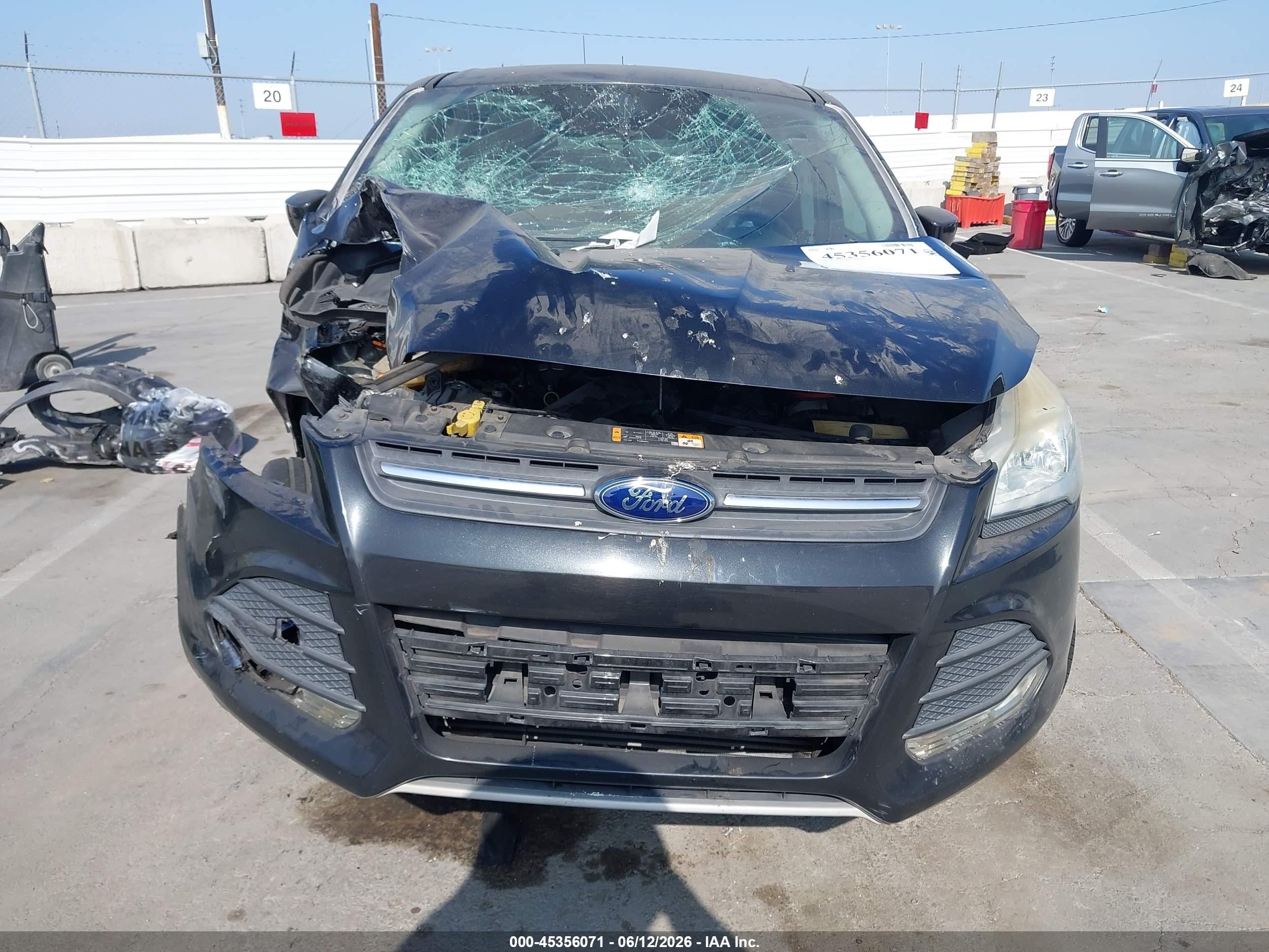 2014 Ford Escape Se Black vin: 1FMCU0G91EUD09168