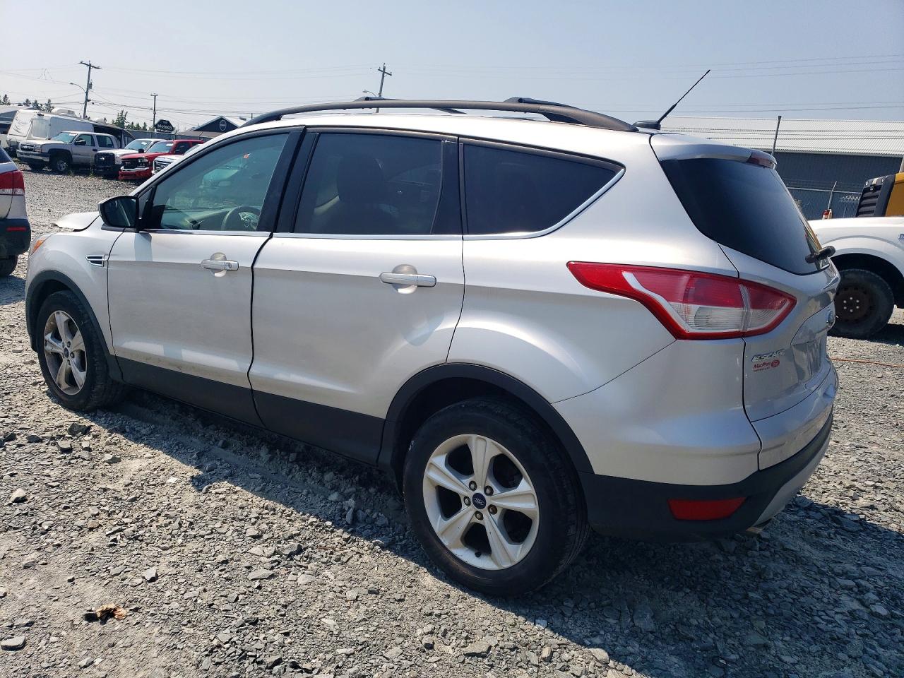 2014 Ford Escape Se Silver vin: 1FMCU0G91EUD19859