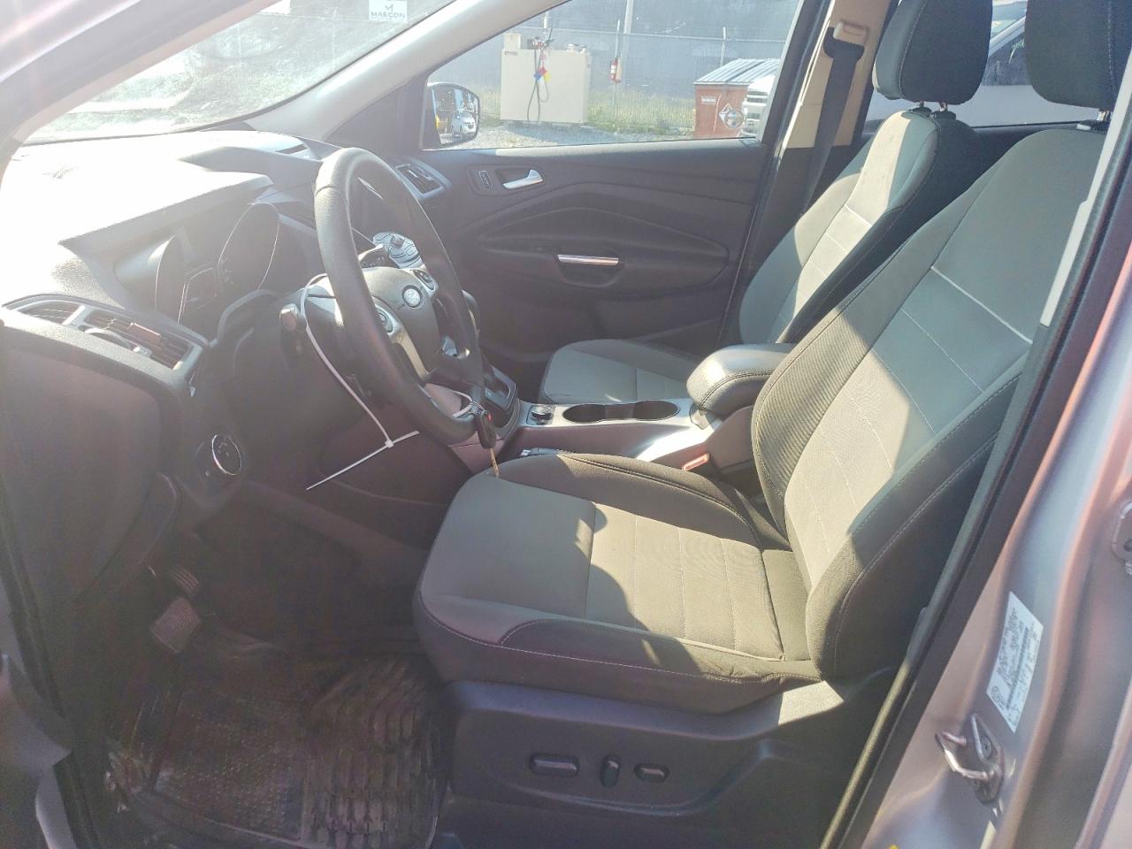 2014 Ford Escape Se Silver vin: 1FMCU0G91EUD19859