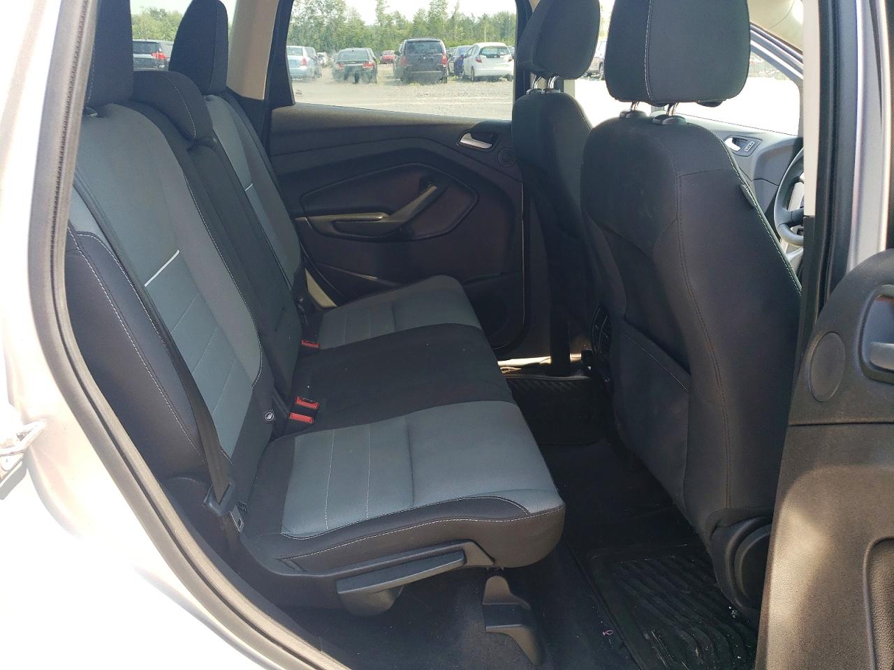2014 Ford Escape Se Silver vin: 1FMCU0G91EUD19859