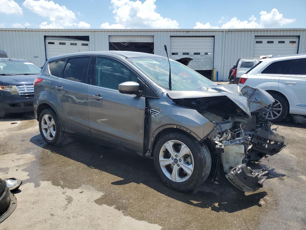 2014 Ford Escape Se Gray vin: 1FMCU0G91EUE55179