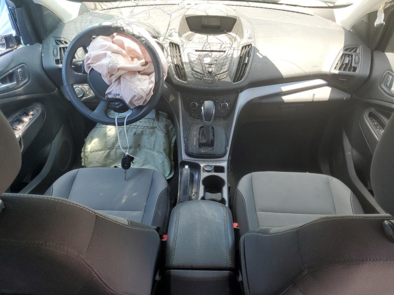 2014 Ford Escape Se Gray vin: 1FMCU0G91EUE55179