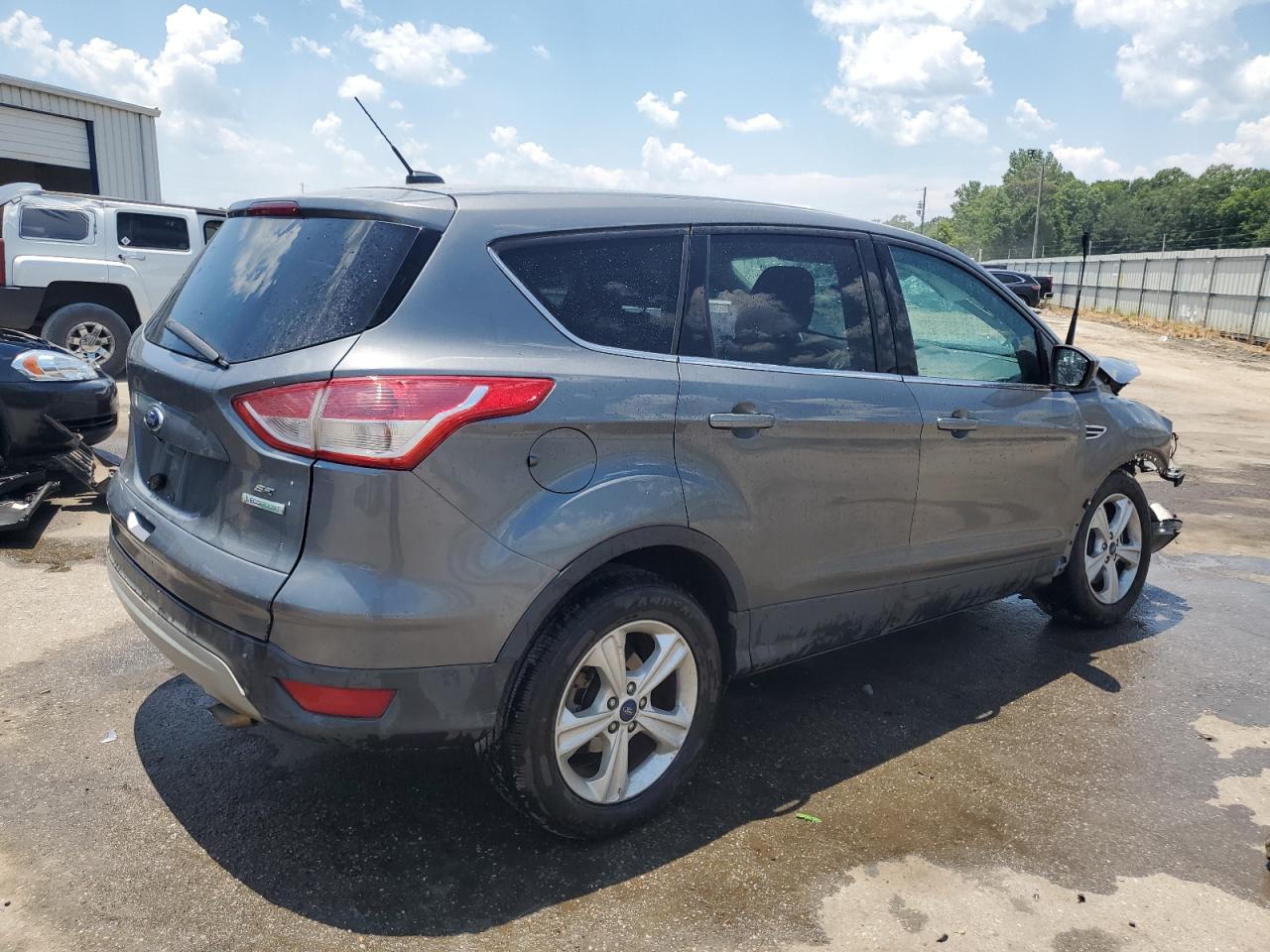 2014 Ford Escape Se Gray vin: 1FMCU0G91EUE55179