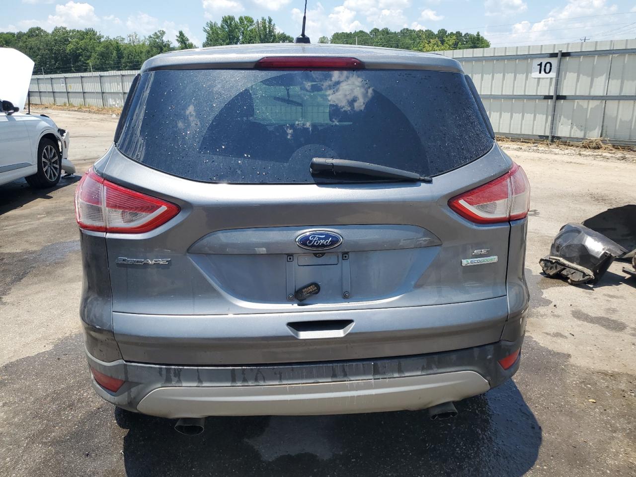 2014 Ford Escape Se Gray vin: 1FMCU0G91EUE55179