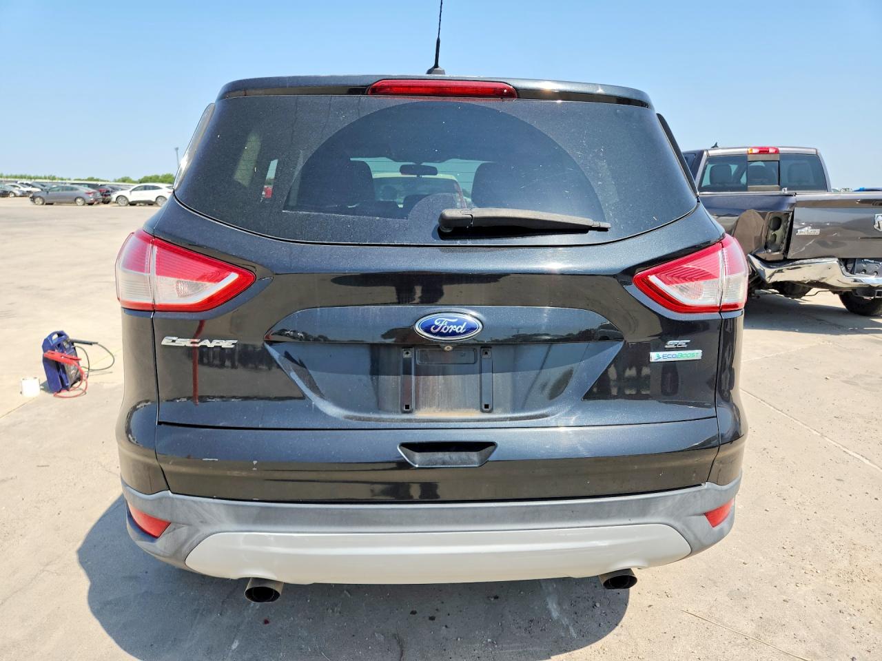2015 Ford Escape Se Черный vin: 1FMCU0G91FUA93162