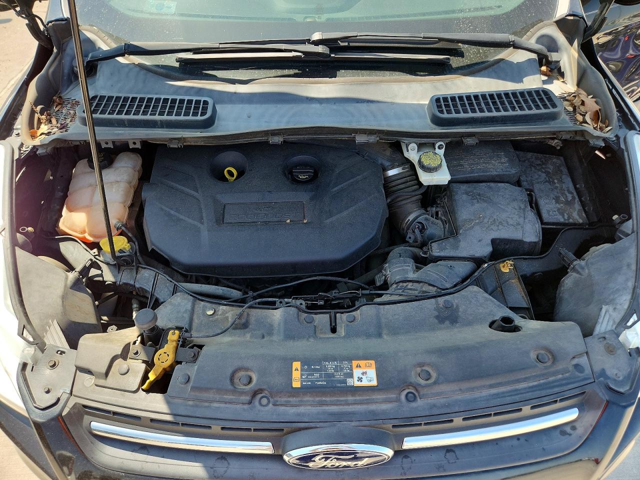 2015 Ford Escape Se Черный vin: 1FMCU0G91FUA93162