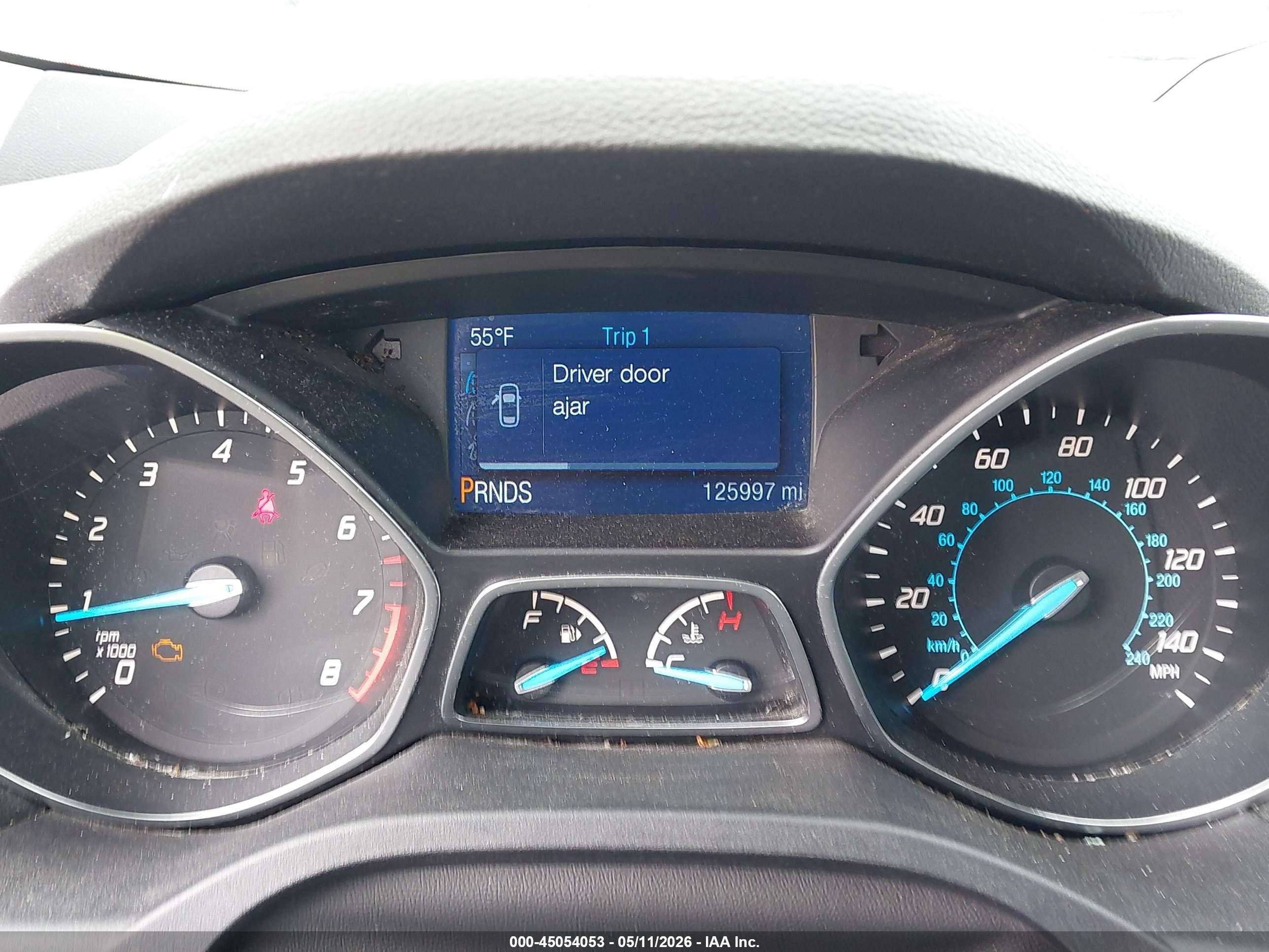 2015 Ford Escape Se Black vin: 1FMCU0G91FUB32493
