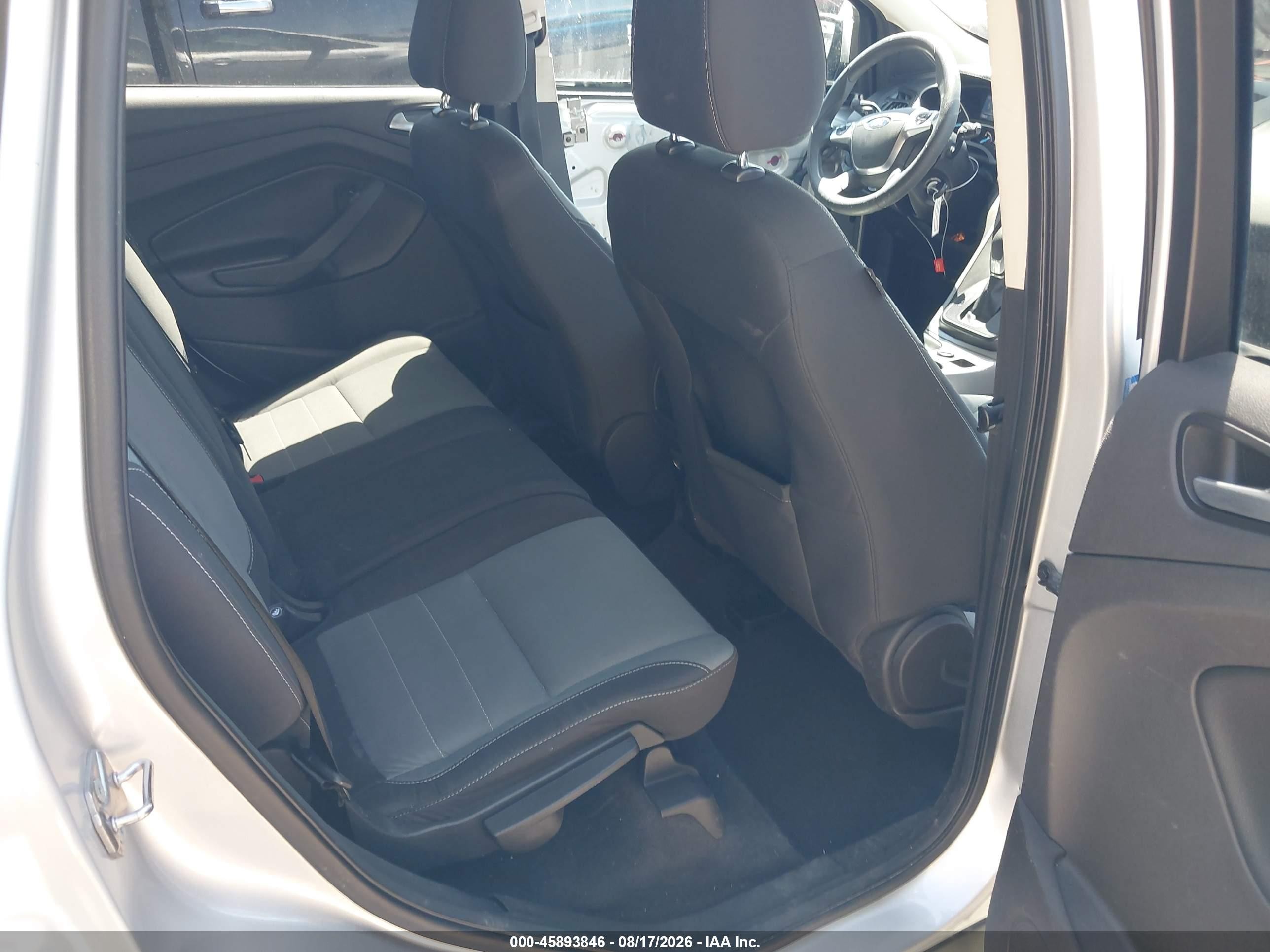 2015 Ford Escape Se Silver vin: 1FMCU0G91FUB32977