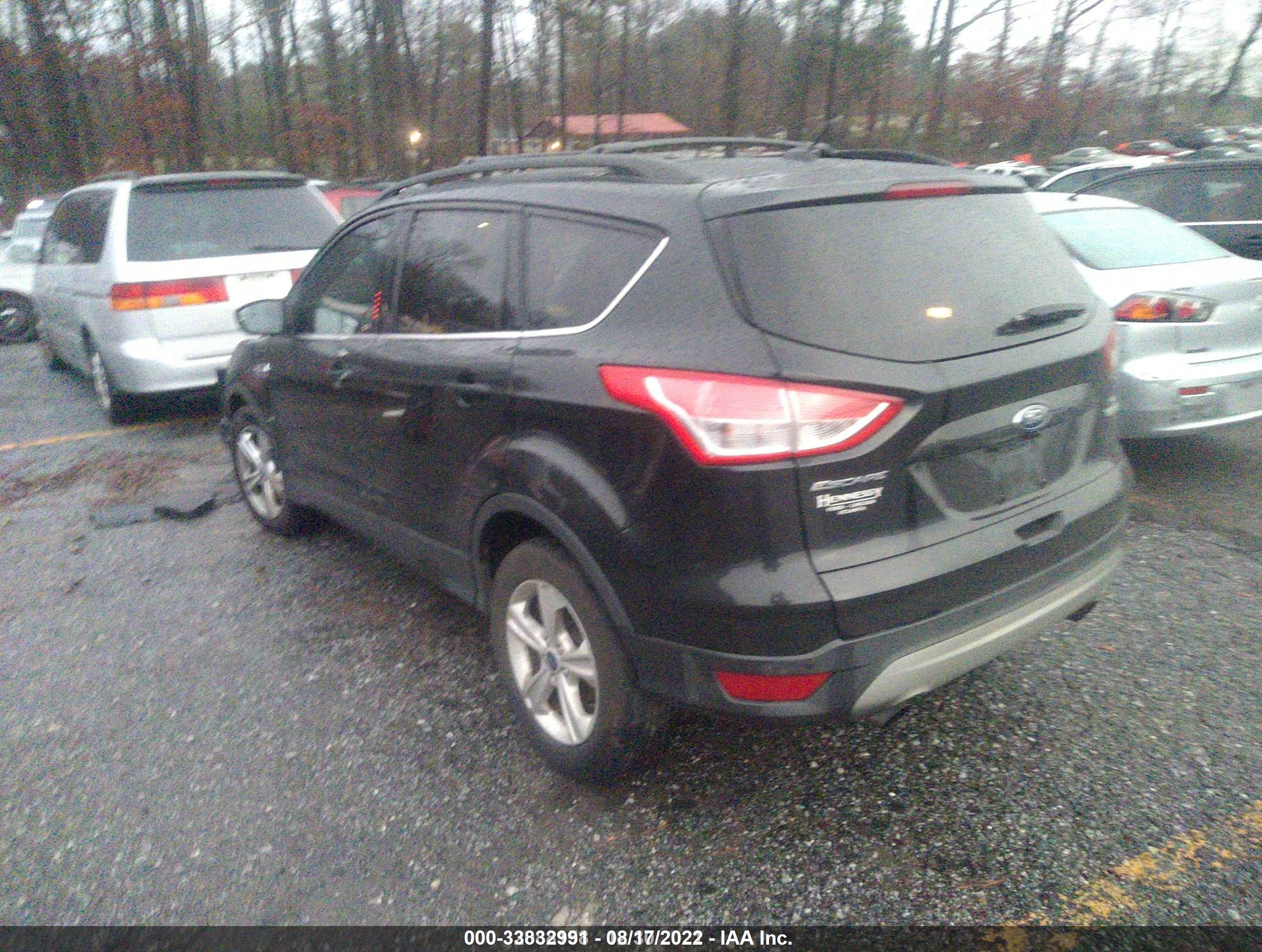 2015 Ford Escape Se vin: 1FMCU0G91FUB87669
