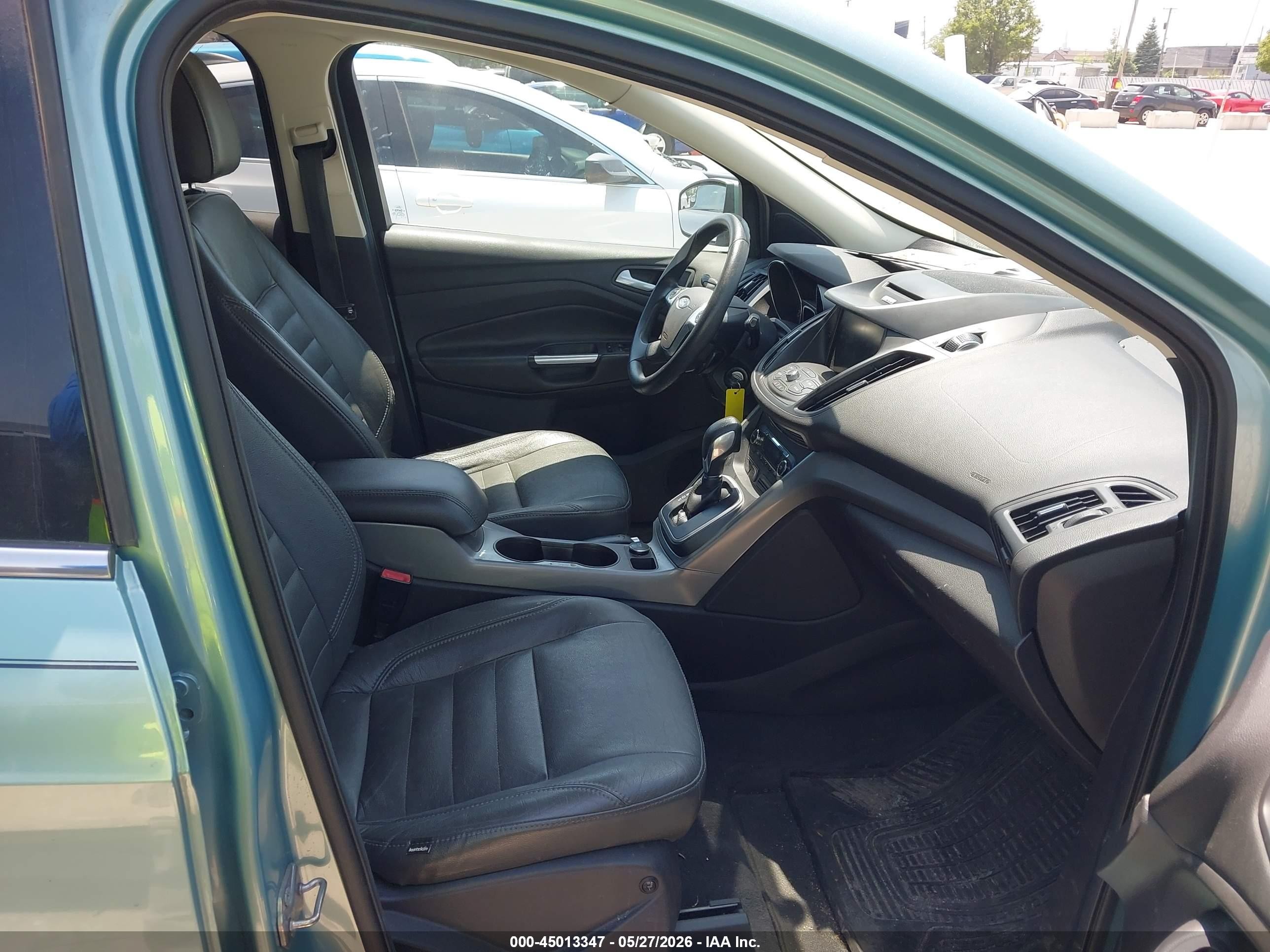 2013 Ford Escape Se Teal vin: 1FMCU0G92DUB68965